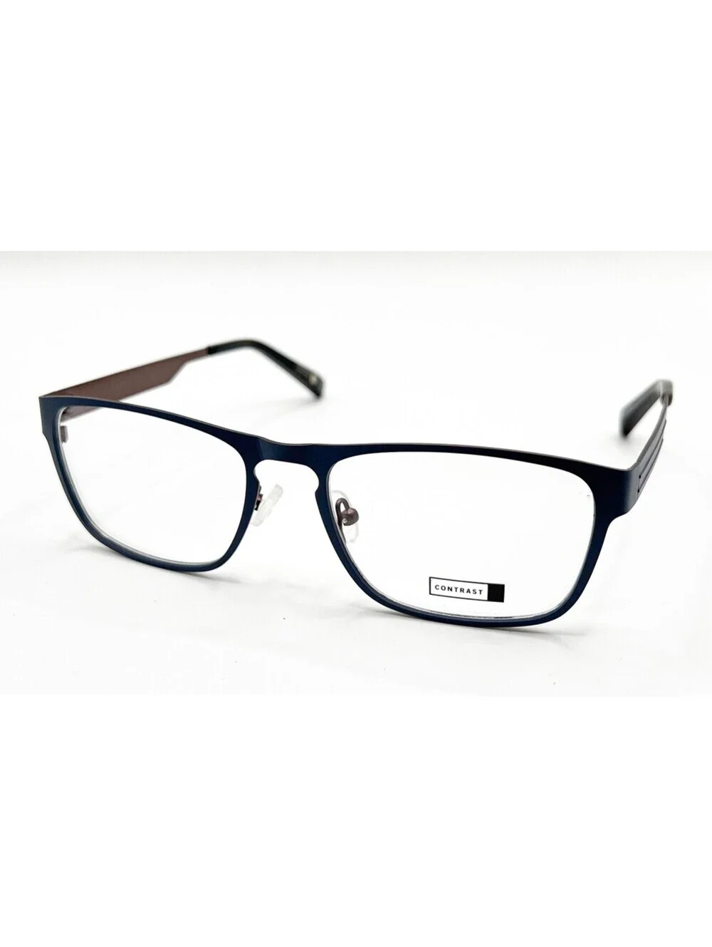 Contrast Lancaster Navy Authentic Eyeglasses 54-18-140